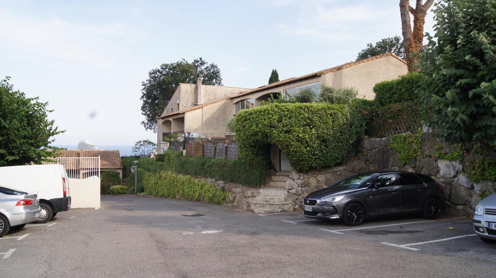 Charmant 2P Au Calme, Jardin, Piscine, Vue Panoramique Et Stationnement Villeneuve-Loubet Buitenkant foto
